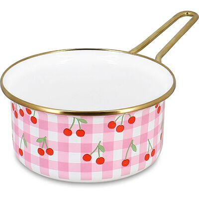 Menastyl - Casserole Vichy Cerise rose - 32,7x16,9x7,8 cm OS - Publicité Menastyl - Casserole Vichy Cerise rose - 32,7x16,9x7,8 cm OS - Publicité