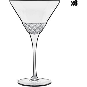 Bormioli Luigi Roma 6 Verres - 22 cl Verres à Cocktail - Publicité Bormioli Luigi Roma 6 Verres - 22 cl Verres à Cocktail - Publicité
