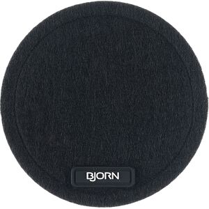 Bjorn - 6 Sous-verres ronds noirs - D.10 cm OS - Publicité Bjorn - 6 Sous-verres ronds noirs - D.10 cm OS - Publicité