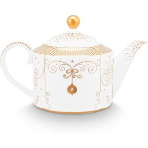 Pip Studio - Théière en Porcelaine Royal Winter White blanche - 13x24x15 cm OS - Publicité Pip Studio - Théière en Porcelaine Royal Winter White blanche - 13x24x15 cm OS - Publicité