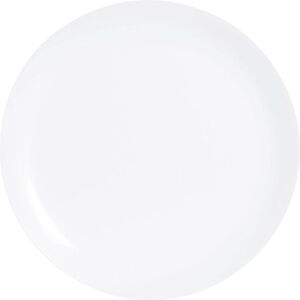 Luminarc - 6 Assiettes plates Diwali blanches - 25 cm OS - Publicité Luminarc - 6 Assiettes plates Diwali blanches - 25 cm OS - Publicité