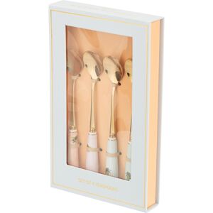 Yvonne Ellen - Coffret de 4 cuillères à thé Abeilles multicolore - 3x22x13 cm OS - Publicité Yvonne Ellen - Coffret de 4 cuillères à thé Abeilles multicolore - 3x22x13 cm OS - Publicité