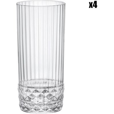 Cosy & Trendy - 4 Gobelets America's transparents - 49 cl OS - Publicité Cosy & Trendy - 4 Gobelets America's transparents - 49 cl OS - Publicité