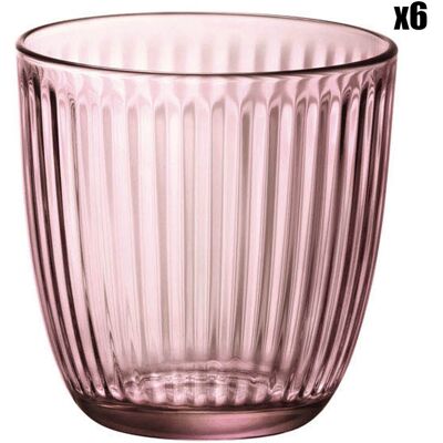 Set de Verres Bormioli Rocco Line Lilas - 6 Unités - Ustensiles - Publicité Set de Verres Bormioli Rocco Line Lilas - 6 Unités - Ustensiles - Publicité