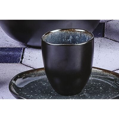 Bjorn - 6 Tasses en Grès Iris bleu foncé - 15 cl OS - Publicité Bjorn - 6 Tasses en Grès Iris bleu foncé - 15 cl OS - Publicité