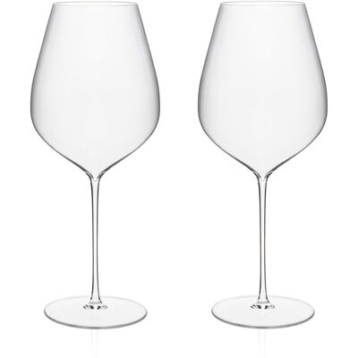 Couzon - 2 verres Grand Bordeaux cristallin Altis transparent - 63 cl OS - Publicité Couzon - 2 verres Grand Bordeaux cristallin Altis transparent - 63 cl OS - Publicité