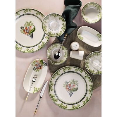 Hermia Concept - Ensemble petit-déjeuner multicolore - 30 pièces OS - Publicité Hermia Concept - Ensemble petit-déjeuner multicolore - 30 pièces OS - Publicité