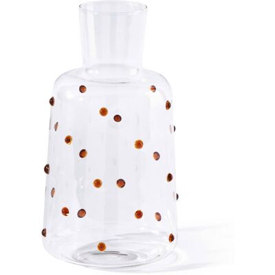 Pols Potten - Pichet à vin bouton ambré - 13.2x13.2x25 cm OS - Publicité Pols Potten - Pichet à vin bouton ambré - 13.2x13.2x25 cm OS - Publicité