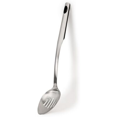 Laguiole - Cuillère de service perforée 36cm Ustensil Inoxy argenté - 36.2x6.9x5.9 cm OS - Publicité Laguiole - Cuillère de service perforée 36cm Ustensil Inoxy argenté - 36.2x6.9x5.9 cm OS - Publicité