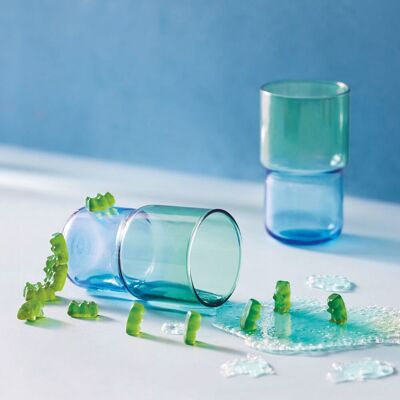 Luminarc - Lot de 6 verres Candy Mix Mint multicolore - 32 cl OS - Publicité Luminarc - Lot de 6 verres Candy Mix Mint multicolore - 32 cl OS - Publicité