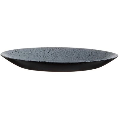 Luminarc - Lot de 6 assiettes à dessert en verre Slate noir - 18 cm OS - Publicité Luminarc - Lot de 6 assiettes à dessert en verre Slate noir - 18 cm OS - Publicité