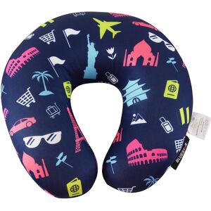 Bluestar - Coussin de Voyage Pillow Lamack bleu marine/multicolore - 30x30x10 cm OS - Publicité Bluestar - Coussin de Voyage Pillow Lamack bleu marine/multicolore - 30x30x10 cm OS - Publicité