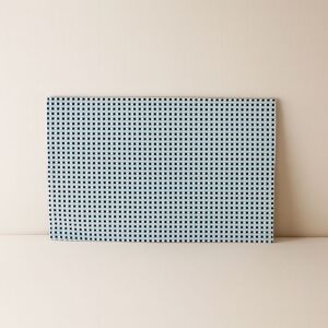 Novastyl - 6 Sets De Table Tissé 45X30Cm En Pvc Bleu OS - Publicité Novastyl - 6 Sets De Table Tissé 45X30Cm En Pvc Bleu OS - Publicité