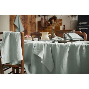 L'Effet Papillon - Nappe rectangle lin lavé Soline bleu clair 170x250 cm - Publicité L'Effet Papillon - Nappe rectangle lin lavé Soline bleu clair 170x250 cm - Publicité