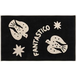 Zsa Zsa Zsu - Serviette de plage Tabea en velours de coton noire - 90 x 150 cm OS - Publicité Zsa Zsa Zsu - Serviette de plage Tabea en velours de coton noire - 90 x 150 cm OS - Publicité