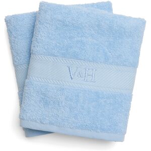 Victor & Hugo - Drap de bain coton peigné - Nuage Poudre bleu - 2x(70x140 cm) OS - Publicité Victor & Hugo - Drap de bain coton peigné - Nuage Poudre bleu - 2x(70x140 cm) OS - Publicité