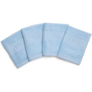 Victor & Hugo - Serviette d'invité coton peigné - Nuage Poudre bleu - 4x(30x30 cm) OS - Publicité Victor & Hugo - Serviette d'invité coton peigné - Nuage Poudre bleu - 4x(30x30 cm) OS - Publicité