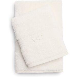 Victor & Hugo - Serviette + drap de bain coton peigné - Nuage Blanc - 50x100 cm + 70x140 cm OS - Publicité Victor & Hugo - Serviette + drap de bain coton peigné - Nuage Blanc - 50x100 cm + 70x140 cm OS - Publicité