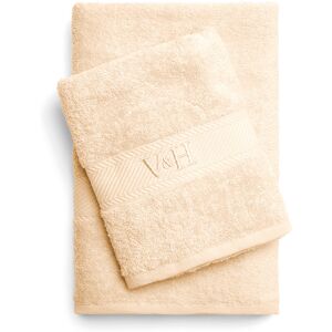 Victor & Hugo - Serviette + drap de bain coton peigné - Nuage Ivoire - 50x100 cm + 70x140 cm OS - Publicité Victor & Hugo - Serviette + drap de bain coton peigné - Nuage Ivoire - 50x100 cm + 70x140 cm OS - Publicité