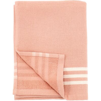 Le Comptoir de la Plage - Serviette de toilette Miami Rose - 50x90 cm OS - Publicité Le Comptoir de la Plage - Serviette de toilette Miami Rose - 50x90 cm OS - Publicité