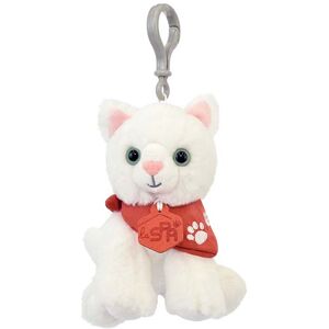 Doudou et Compagnie - SPA - Porte-Clés Bijou De Sac Chat Blanc PM 13 cm OS - Publicité Doudou et Compagnie - SPA - Porte-Clés Bijou De Sac Chat Blanc PM 13 cm OS - Publicité