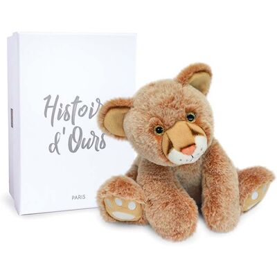 Doudou et Compagnie - Bébé Lion Marron 25 cm OS - Publicité Doudou et Compagnie - Bébé Lion Marron 25 cm OS - Publicité