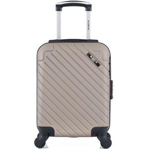 Bluestar - Valise Cabine 4 roues simples Cité 55 cm beige OS - Publicité Bluestar - Valise Cabine 4 roues simples Cité 55 cm beige OS - Publicité