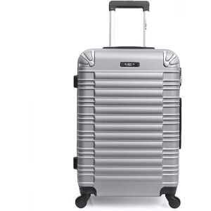 Bluestar - Valise Moyen Séjour 4 roues simples Lima 60 cm argentée OS - Publicité Bluestar - Valise Moyen Séjour 4 roues simples Lima 60 cm argentée OS - Publicité