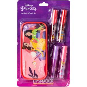Disney Princess Lip Gloss & Pouch Set kit de gloss avec étui pour enfant 4 pcs