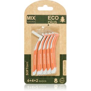 SOFTdent ECO Interdental brushes brossettes interdentaires Mix - 0,4/0,5/0,6 mmm 10 pcs