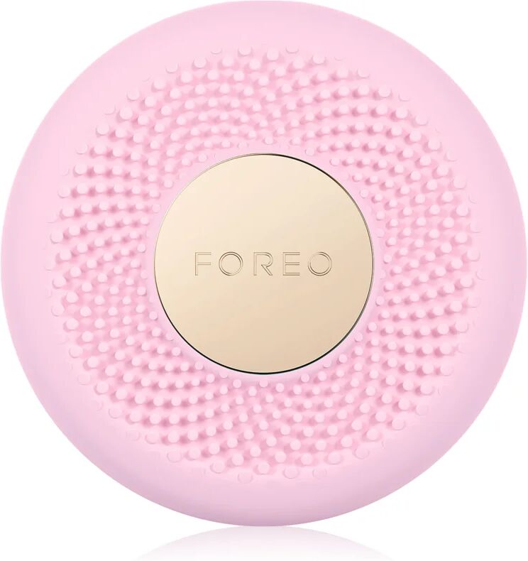 FOREO UFO™ 3 Mini appareil sonique pour accélérer les effets des masques visage Pearl Pink 1 pcs