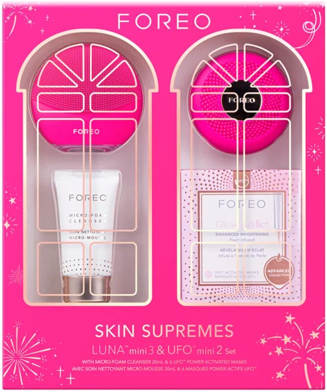 FOREO Skin Supremes LUNA™ mini 3 & UFO™ mini 2 Set kit soins visage