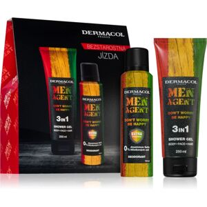 Dermacol Men Agent Don´t Worry Be Happy coffret cadeau (corps) pour homme