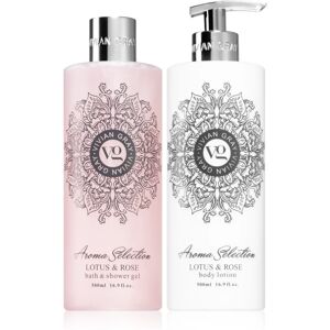 Vivian Gray Aroma Selection Lotus & Rose coffret cadeau 2x500 ml