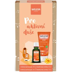 Weleda Set pro Aktivní Duše coffret cadeau (pour la douche)