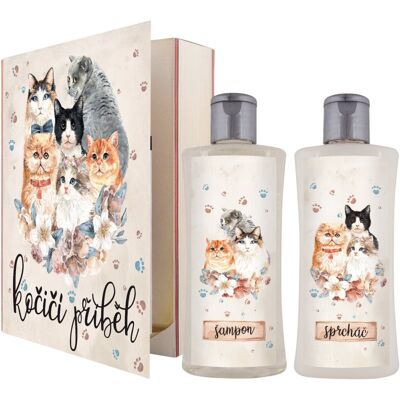 Bohemia Gifts Book Cat's Tale Coffret cadeau - Publicité Bohemia Gifts Book Cat's Tale Coffret cadeau - Publicité