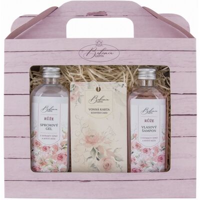 Bohemia Gifts Roses Coffret cadeau arôme rose - Publicité Bohemia Gifts Roses Coffret cadeau arôme rose - Publicité