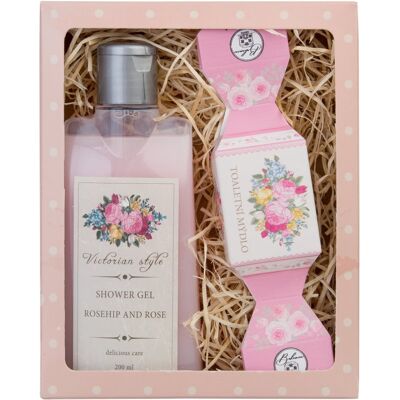 Ensemble Cadeau Victorian Style de Bohemia Gifts & Cosmetics - Gel douche, savon - Publicité Ensemble Cadeau Victorian Style de Bohemia Gifts & Cosmetics - Gel douche, savon - Publicité