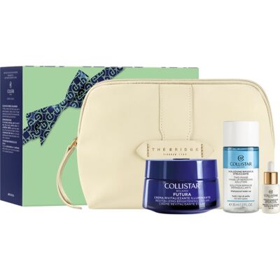 Collistar Futura Brightening Revitalizing Cream Gift Set Coffret cadeau pour une peau lumineuse - Publicité Collistar Futura Brightening Revitalizing Cream Gift Set Coffret cadeau pour une peau lumineuse - Publicité
