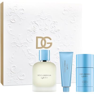 Dolce&Gabbana Light Blue Pour Homme EDT Gift Set Coffret cadeau pour homme - Publicité Dolce&Gabbana Light Blue Pour Homme EDT Gift Set Coffret cadeau pour homme - Publicité