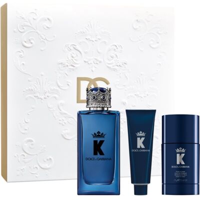Dolce&Gabbana K by Dolce&Gabbana EDP Gift Set Coffret cadeau pour homme - Publicité Dolce&Gabbana K by Dolce&Gabbana EDP Gift Set Coffret cadeau pour homme - Publicité