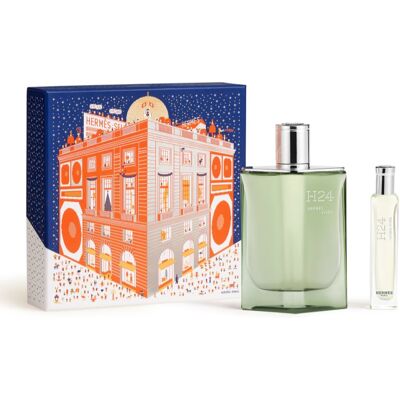 HERMÈS H24 Herbes Vives EDP Set Coffret cadeau pour homme - Publicité HERMÈS H24 Herbes Vives EDP Set Coffret cadeau pour homme - Publicité