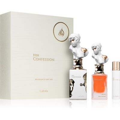 Lattafa Her Confession Coffret cadeau pour femme 1 pcs - Publicité Lattafa Her Confession Coffret cadeau pour femme 1 pcs - Publicité