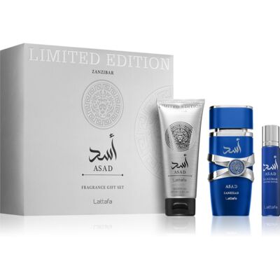 Lattafa Asad Zanzibar Coffret cadeau pour homme 1 pcs - Publicité Lattafa Asad Zanzibar Coffret cadeau pour homme 1 pcs - Publicité