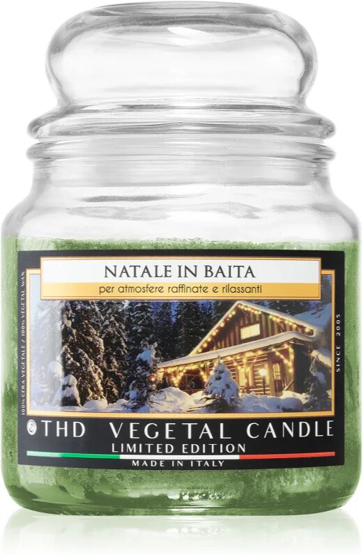 THD Vegetal Natale Baita bougie parfumée 400 g