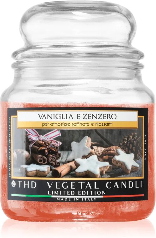 THD Vegetal Vaniglia E Zenzero bougie parfumée 400 g