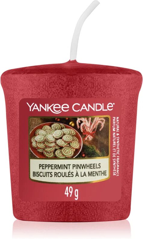 Yankee Candle Peppermint Pinwheels bougie votive 49 g