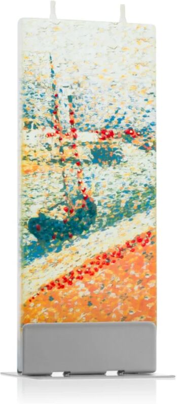 Flatyz Fine Art Georges Seurat Landscape With House And Ploughman bougie décorative 6x15 cm