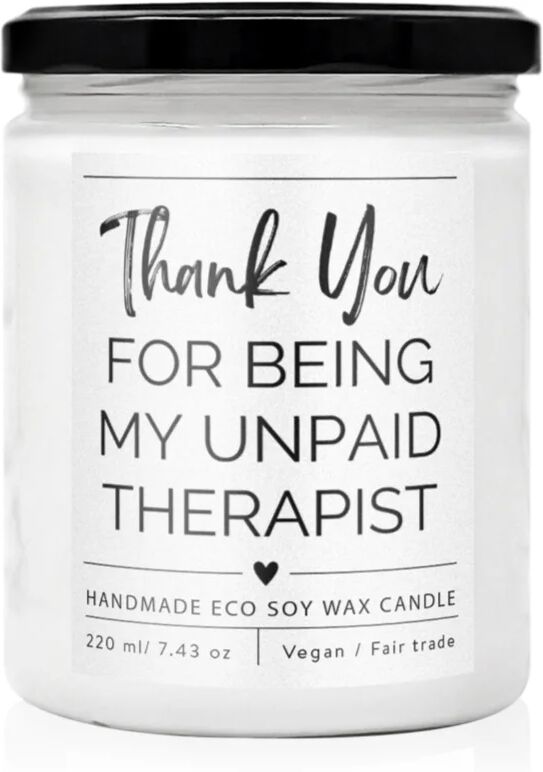 Soaphoria Thank You for Being My Unpaid Therapist bougie parfumée 220 ml