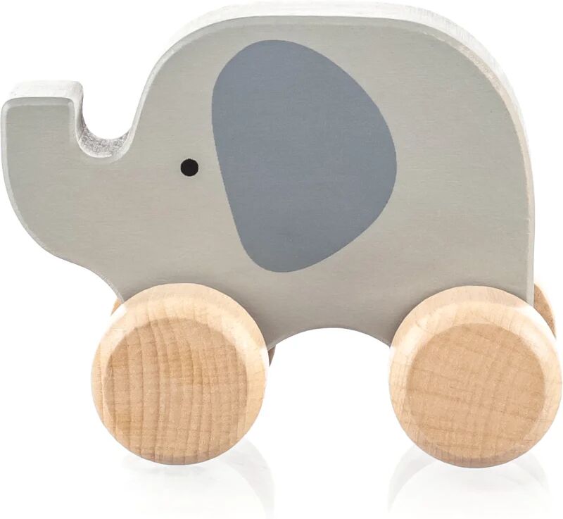 Zopa Wooden Animal animaux à tirer en bois Elephant 1 pcs